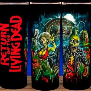 Return of the Living Dead Retro Zombie Action Movie Cup Mug Tumbler